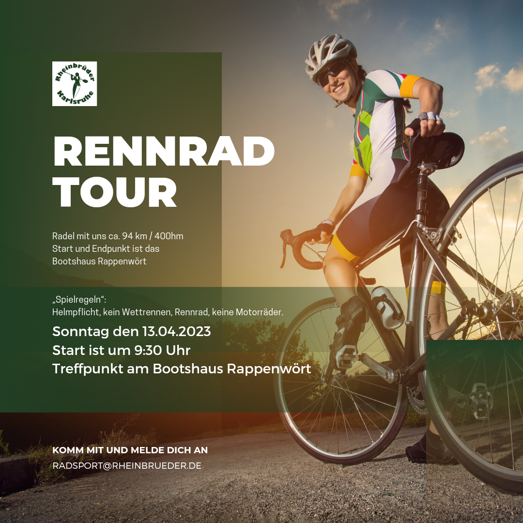 Rennrad Tour - Frühling 2024